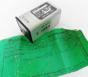 EDO-AIRE 169V-909-6-2 AMMETER, PANEL METER FOR AIRCRAFT - USED AVIATION SALVAGE